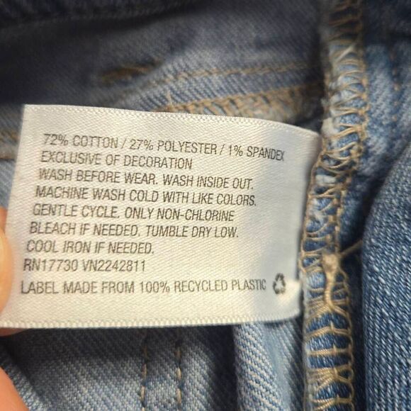 Cat & Jack short scallop overall XS - Picture 6 of 6